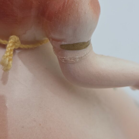 Vintage Josef Originals November Topaz Birthday Stone Figurine (Repaired) - Picture 11 of 13